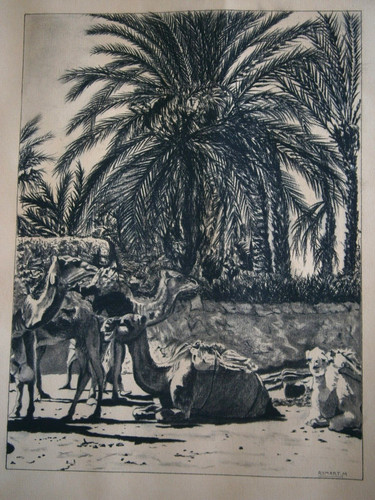 Grande disegno orientalista - grande,