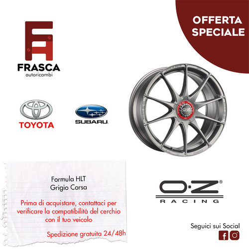 Cerchi lega racing - cerchi, oz