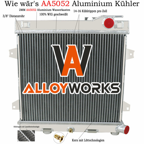 Radiatore alluminio mm - 40,