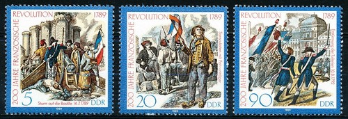Ddr mi3258 mi3260 mnh - #mi3258-mi3260, 1989