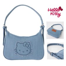Borsetta in Jeans di Hello Kitty a Tracolla Originale Borsa Kitty moda Cosplay
