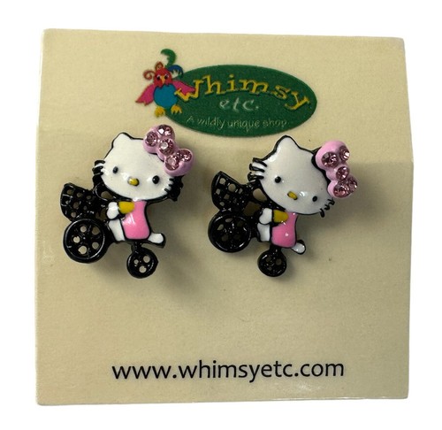 Orecchini hello kitty bike - kitty,