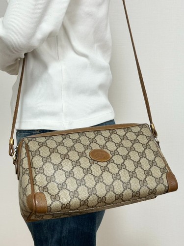 Borsa tracolla gucci vintage - a,