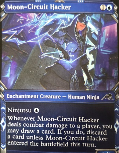 Moon circuit hacker - hacker, (showcase)