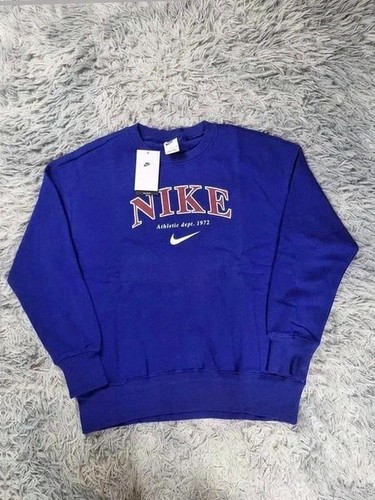 Sweat nike bleu oversize - sweat,