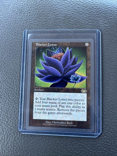 Mtg unglued blacker lotus - unglued,