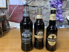 Set bottiglie birra da collezione sigillate: Belhaven e Guinness