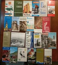 LOTTO 24 Depliant cartine brochure e guide turistiche vintage Italia ed Estero