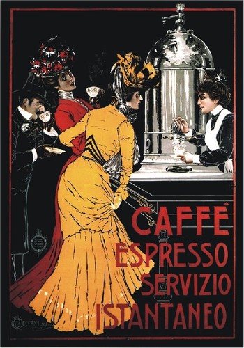 Targa vintage 1900 caffe - "1900, caffe'