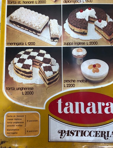 Tabella gelati tanara anni - tanara, 70