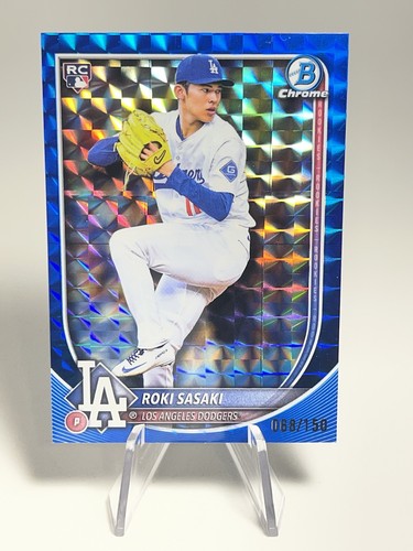 2025 bowman chrome roki sasaki - chrome,