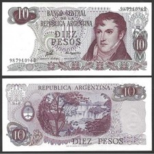 ARGENTINA 10 Pesos 1976 - UNC