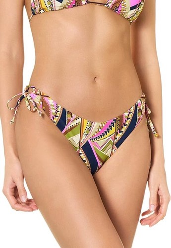 Slip bikini donna punta - , dorata
