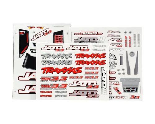 Adesivo traxxas jato - adesivo,