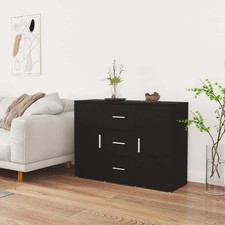 vidaXL Credenza Nera
