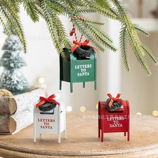 Decorazione natalizia in ferro - cassetta postale albero decorazioni natalizie
