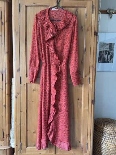 Abito lungo elegante rosso