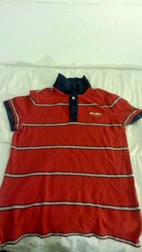Polo rossa righe guru taglia - a,