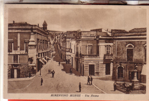 Cartolina minervino murge - cartolina,