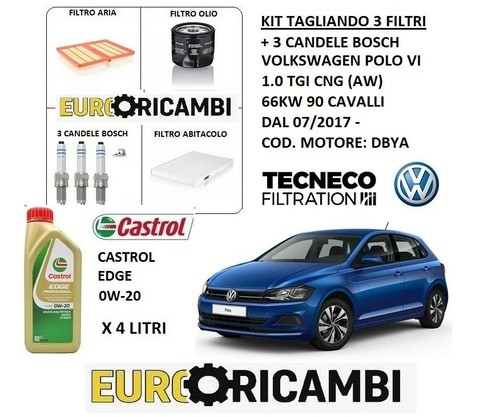 Tagliando filtri candele e - filtri,