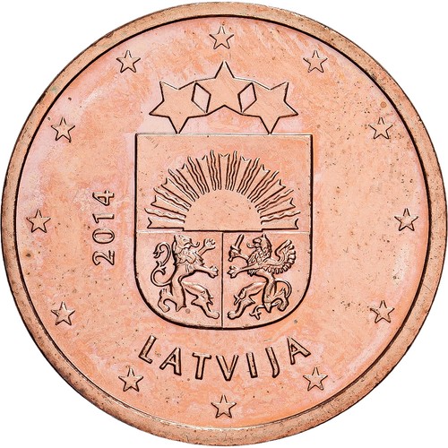 1270125 latvia 5 euro - [#1270125],