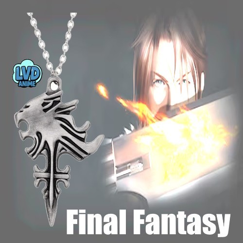 Collana final fantasy - fantasy, testa