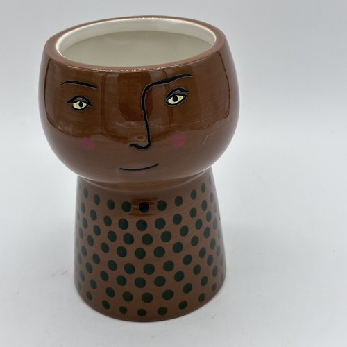 Vaso fioriera succulenta viso