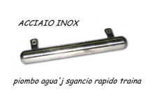 Piombo Agua'j 400g Pesca Traina Sgancio Rapido Affondatore