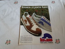 Advertising Italian Pubblicità * TENNIS * : Scarpe KRONOS ( 1980 )