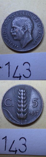 Regno italia moneta - d'italia,