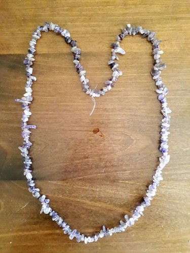 Collana festone con ametiste - festone,