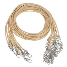 10pcs waxed loose cord - waxed,