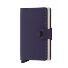 Mini portafoglio in viola