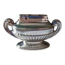 Accendino Vintage A Gas Funzionante SILVER MATCH Anni 70