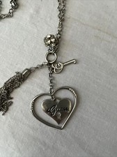 Collana con strass chiave