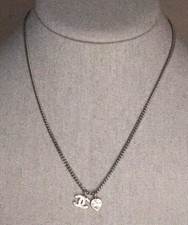 Collana con strass pendente