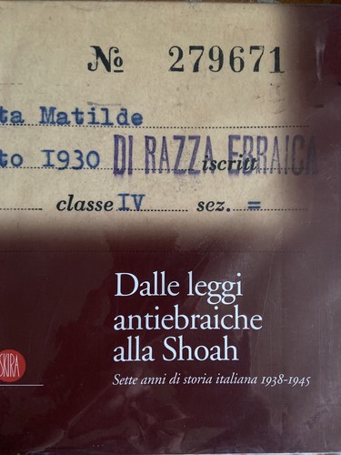 Dalle leggi antiebraiche alla - leggi,