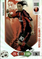figurina calciatori Panini Adrenalyn 2010/11 #Milan Ronaldinho limited edition
