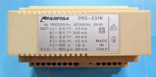 Alimentatore originale farfisa - originale,