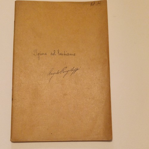 Manoscritto autografo inedito