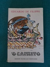 'O Canisto - Eduardo De Filippo - Teatro San Ferdinando - Autografato