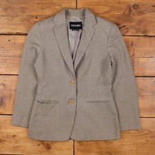 Giacca Blazer Giorgio Armani Vintage M Made in Italy Grigio Beige Tuta Donna