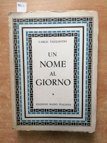 Nome giorno origine e - nome, al