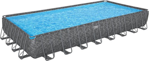 Piscina fuori terra con telaio - piscina,