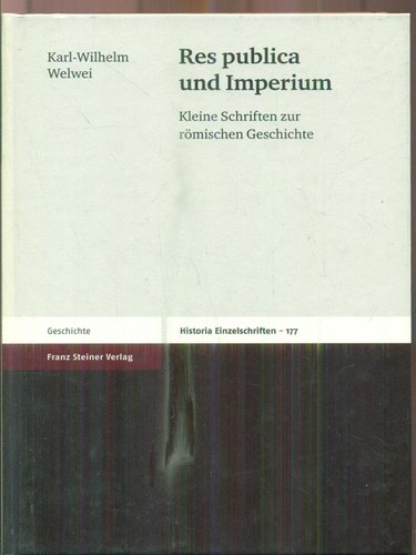 Res publica und imperium - und,