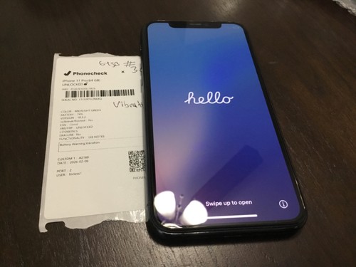 Apple iphone pro gb - 11, 64