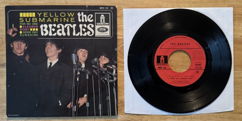 French beatles ep odeon - 7",