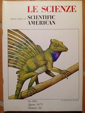 Le Scienze (Scientific American ed. ITA) N. 84 - Rivista Agosto 1975