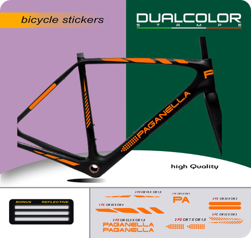 Set adesivi telaio bici mtb - set,