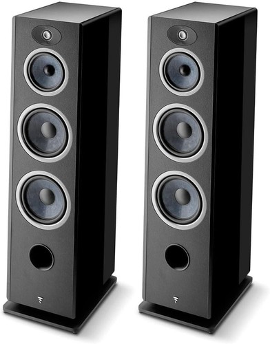Focal vestia black - black, high